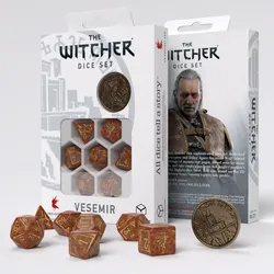 Witcher Serie mit Münze - Vesemir - The Wise Witcher