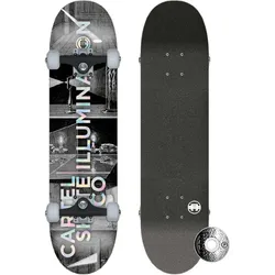 Beleuchtung - Komplettes Skateboard 8.0 grau 8