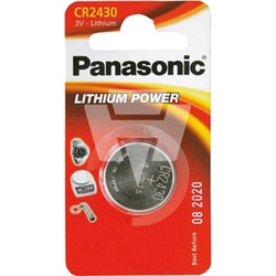 Panasonic Lithium Power CR2430 (1 Stk., CR2430, 285 mAh), Batterien + Akkus