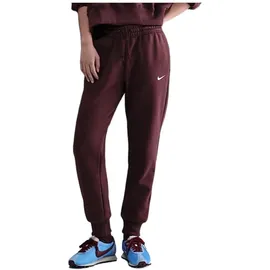 Nike NSW Phoenix Fleece Hose Burgundy Crush/Sail M