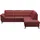 sit&more Ecksofa SIT & MORE "Zora", feuerrot, T:212cm, Sofas, Ecksofa