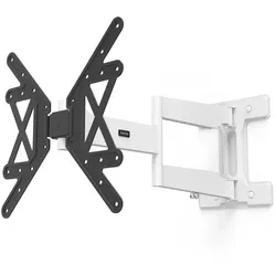 HAMA TV-Wandhalterung "Wandhalterung (schwenkbar, neigbar, 32"- 65", VESA 400x400)", schwarz, Gerätehalterungen