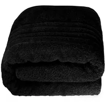 Lashuma Saunatuch 80 x 220 cm schwarz