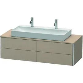 Duravit XSquare Waschtischunterbau wandhängend XS4915, 4 Schubkästen, 1400 x 54,8 cm,