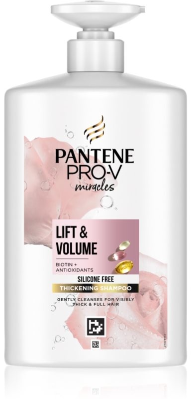 Pantene Pro-V Miracles Lift'N'Volume Shampoo für mehr Haarvolumen bei feinem Haar mit Biotin 1000 ml