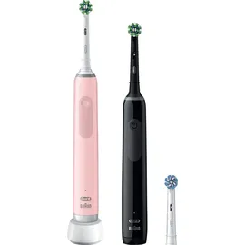 Oral-B Pro 3 3900 + 2. Handstück schwarz/rosa Gift Edition