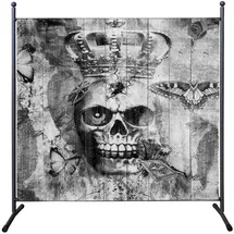 Quick Star Paravent Mehrfarbig 178 x 180 cm