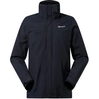 Berghaus Herren Hillwalker Übergangsjacke Hardshell Gore-Tex Wasserdichte Jacke, Schwarz, XS