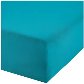 Erwin Müller Spannbettlaken Jersey-Elasthan 140 x 200 - 160 x 220 cm grün