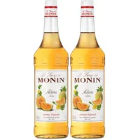 Monin Sirup Melone (1 x 1,0l) - Erfrischender und fruchtiger Geschmack für Cocktails - Desserts und Getränke (Packung mit 2)