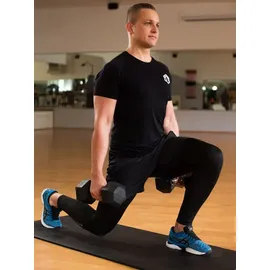 Sporttrend 24 Hexagon Hantel Kurzhantel 25 kg schwarz