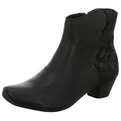 Think! Stiefelette »Aida«, Business Schuh, Schnürstiefelette mit Trichter Absatz, Gr. 37, schwarz, , 91704929-37