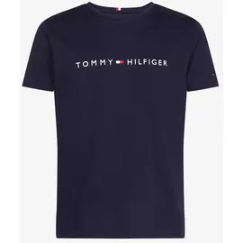 Tommy Hilfiger Logo Kurzarm-T-Shirt Sky Captain M