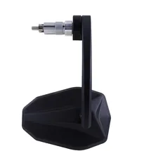 Highsider Victory-blast Evo Motorrad CNC Lenkerendenspiegel, matt, E-geprüft (Stück)