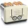 Arendo Toaster 4-Scheiben Beige