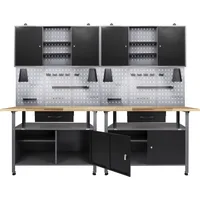Ondis24 "Klaus mit LED", schwarz (anthrazit, schwarz, grau), B:240cm