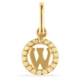 FAVS Buchstaben-Anhänger Gelbgold 88573676