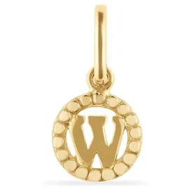 FAVS Buchstaben-Anhänger Gelbgold 88573676