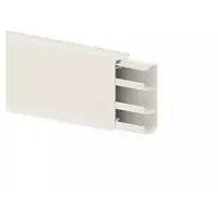 GGK 12427 Sockelleistenkanal SL 20x70-9001, PVC mit Dichtlippe, 3