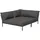 Houe LEVEL Lounge Cozy Corner links dunkelgrau