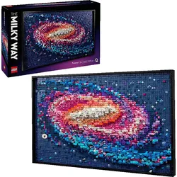 LEGO ART 31212 Die Milchstraßen-Galaxie Bausatz, Mehrfarbig