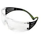 3M Schutzbrille Reader SecureFitTM-SF400 EN 166 Bügel schwarz grün,Scheibe klar +1,5