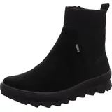 Schwarz Veloursleder 38.5