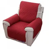 1-sitzer-sesselbezug, Wasserdichter Schonbezug Für Liegesofas Im Schlafzimmer (rot 55×200)