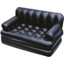 BESTWAY Pavillo 5-in-1 Couch Double-Size Luftbett, PVC, 188 x 152 x 64 cm, 75054-17, Schwarz