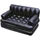 BESTWAY Pavillo 5-in-1 Couch Double-Size Luftbett, PVC, 188 x 152 x 64 cm, 75054-17, Schwarz