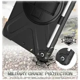 ESTUFF Defender Case für iPad 9.7" (5. Generation, 6. Generation) Schwarz