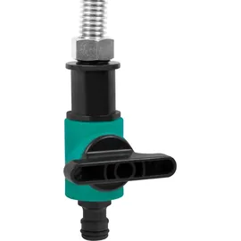 VONROC Regenfasspumpe 400W 5200 l/h mit Trockenlaufschutz und Universal-Schlauchkupplung