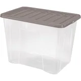 Heidrun Aufbewahrungskiste Quasar 80 l 1-tlg. grau
