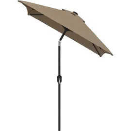 vidaXL Sonnenschirm 200 x 300 cm taupe