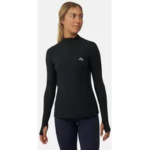 Danish Endurance Langarmshirt Half Zip schwarz XS