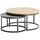 Niehoff Serra Loungetisch rund 60x36cm, Aluminium anthrazit