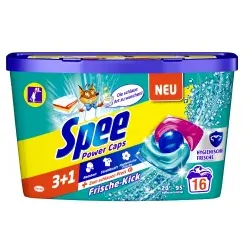 Spee Waschmittel Power-Caps Frische Kick SKP16 , 0,32 kg - Box für 16 Waschladungen