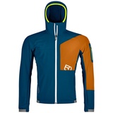 Ortovox Berrino Hooded Jacket M Jacket Herren Tourenjacke-Blau-M