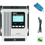 SOLAFANS 12V/24V/36V/48V 40A MPPT Solar Controller DC150V PV2200W Solar Batterie Ladegerät mit LCD Anzeige mppt solarladeregler