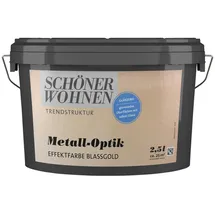 Schöner Wohnen Trendstruktur Effektfarbe Blassgold glänzend 2,5 l