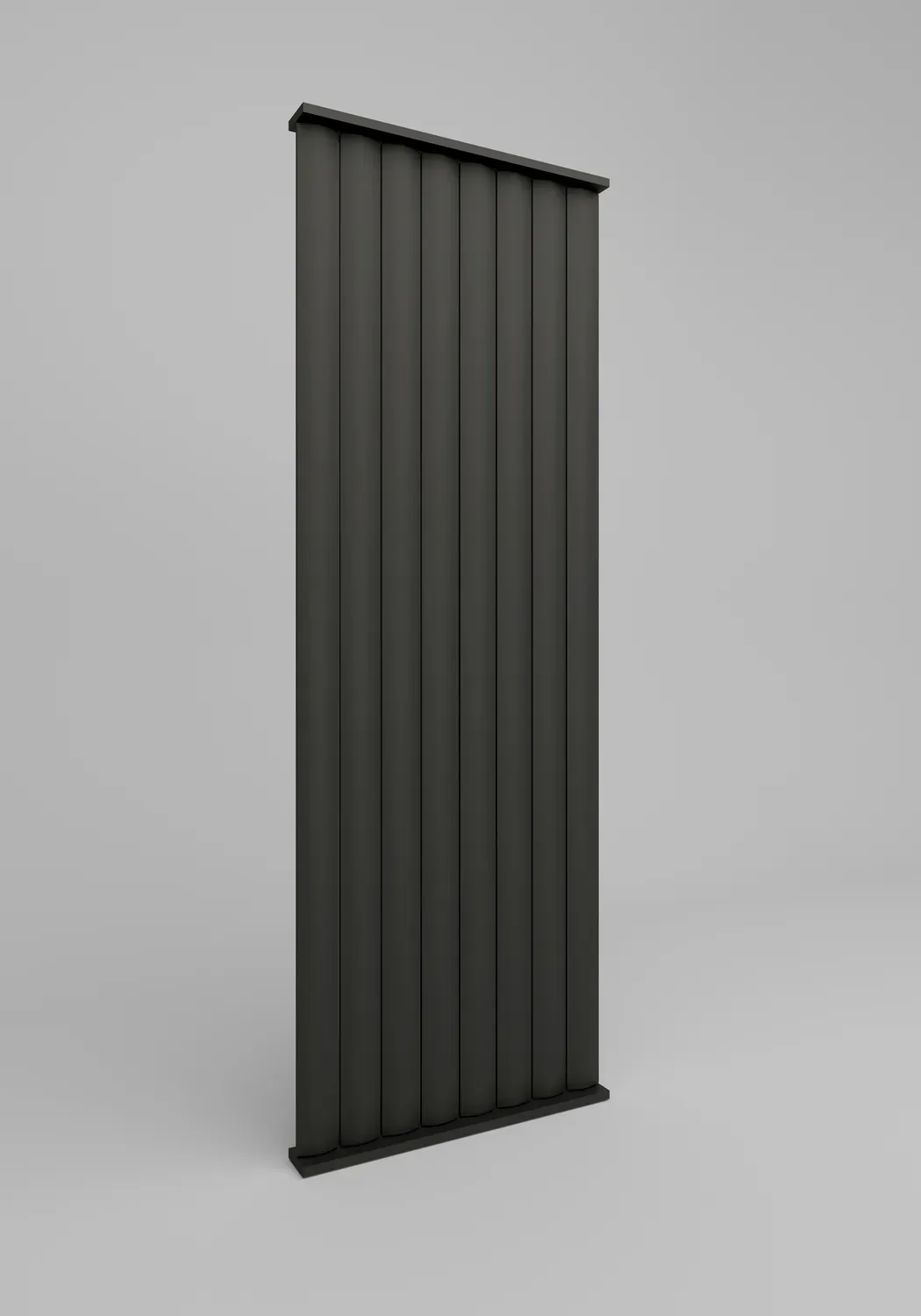 ter Hürne Ovalon Raumteiler Uni schwarz Chicago Divisio 2800x37x120 mm
