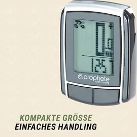Prophete Fahrradcomputer schwarz