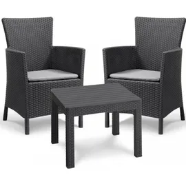 ALLIBERT Rosario Set 3-tlg. graphit