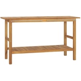 vidaXL Waschtisch Massivholz Teak 132x45x75cm