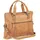 GREENLAND Nature Light Aktentasche Leder 38 cm Laptopfach braun