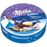 Milka Oreo Weihnachtsteller