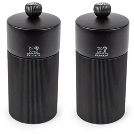 Peugeot 43285 Gewürzmühle Salz- und Pfeffermühlen-Set Schwarz