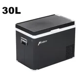 Tragbare Kompressor Kühlbox 30L - Dual Zone - App Steuerung - 12V 24V 230V - Kühl- und Gefrierbox -20 bis 20 °C - Auto Wohnmobil Boot Camping