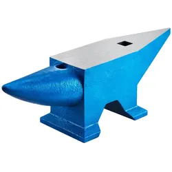 VEVOR Schmiede Amboss 60 kg Schmiede Zubehör Amboss Werkzeuge geschmiedeter Stahl mit rundem und quadratischem Loch robust