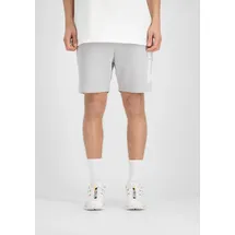 Alpha Industries "Alpha PP Short", Herren, Gr. XL, Normalgrößen, grau (pastel grau), Obermaterial: 80% Baumwolle, 20% Polyester, Hosen Shorts